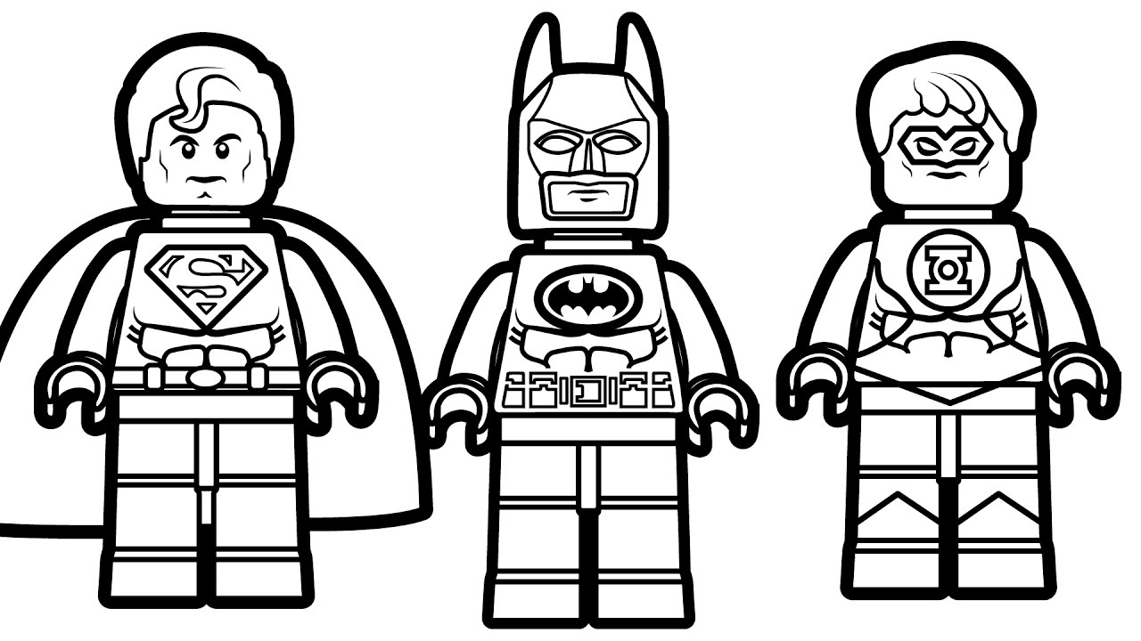 Lego Batman kolorowanki
